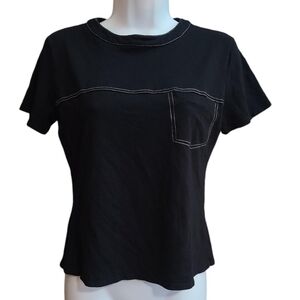 Nuxx fabulous black stretch pocket Tshirt M